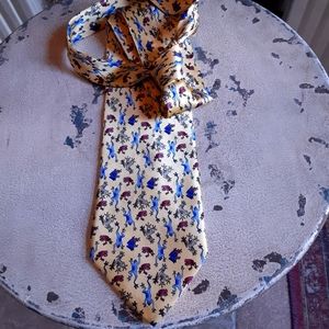 Hand Made, Silk, Maki Frog, Necktie by The Nature Conservancy